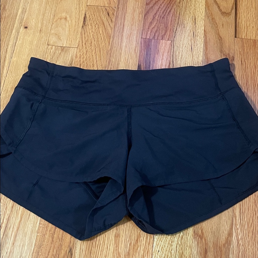 Lululemon Athletica Black speed ups worn once